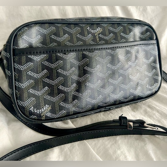 👑✅PRICE FIRM✅ Black Fashion Monogram Sac Cap Vert Style Crossbody Bag. - Picture 3 of 17